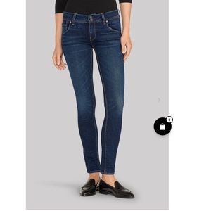 Hudson “ Colin “ Mid-rise Skinny Blue Denim Jeans